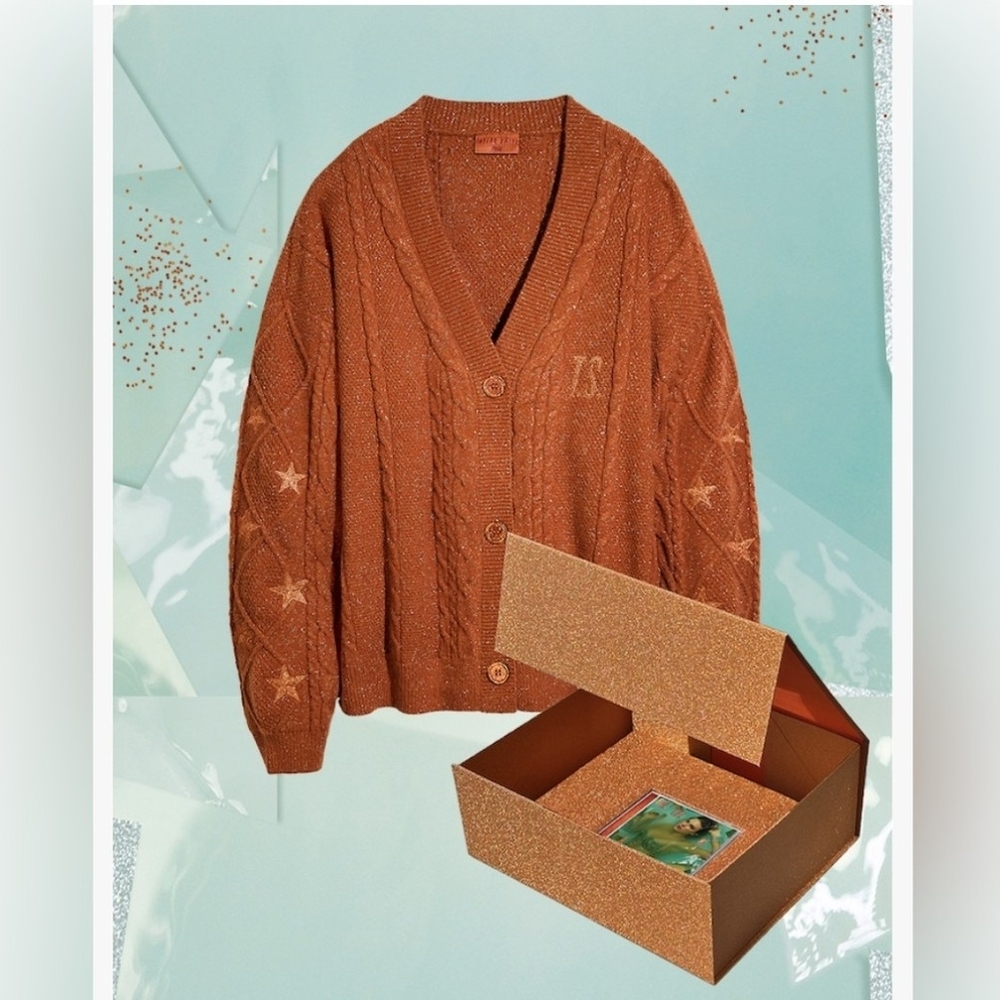 The Life Of A Showgirl Authentic Cardigan w/ CD in Original Unopened Box M/L